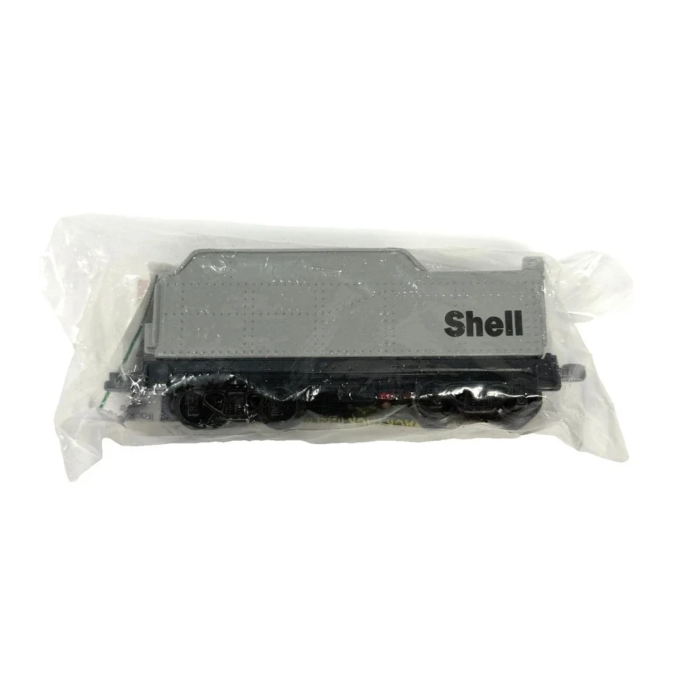 1996 Atlas Shell Oil 4 Pc Die Cast Train Set Sealed Promotional Steam Locomotive
